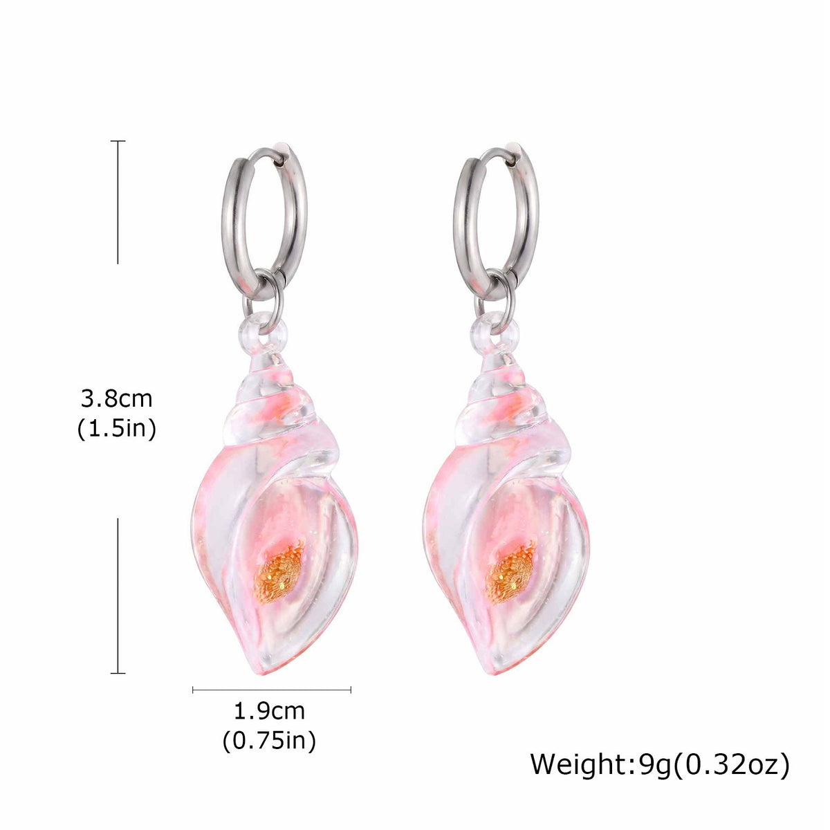 Gold- or Silver-Tone Charm Drop Earrings — 5 Styles