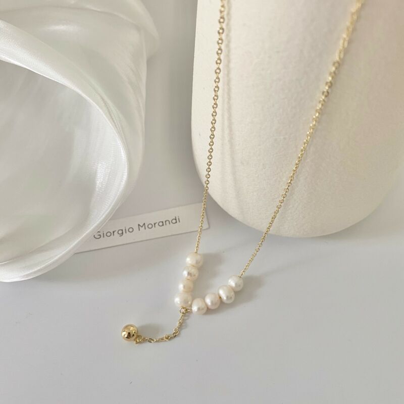 Freshwater Pearl Y-Shaped Necklace