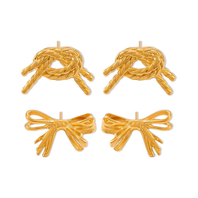 Elegant Butterfly Design Titanium Earrings by Planderful - Everyday Genie Collection