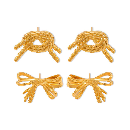 Elegant Butterfly Design Titanium Earrings by Planderful - Everyday Genie Collection