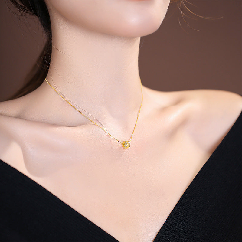 Fortune's Favor S925 Sterling Silver Bee Pendant Necklace