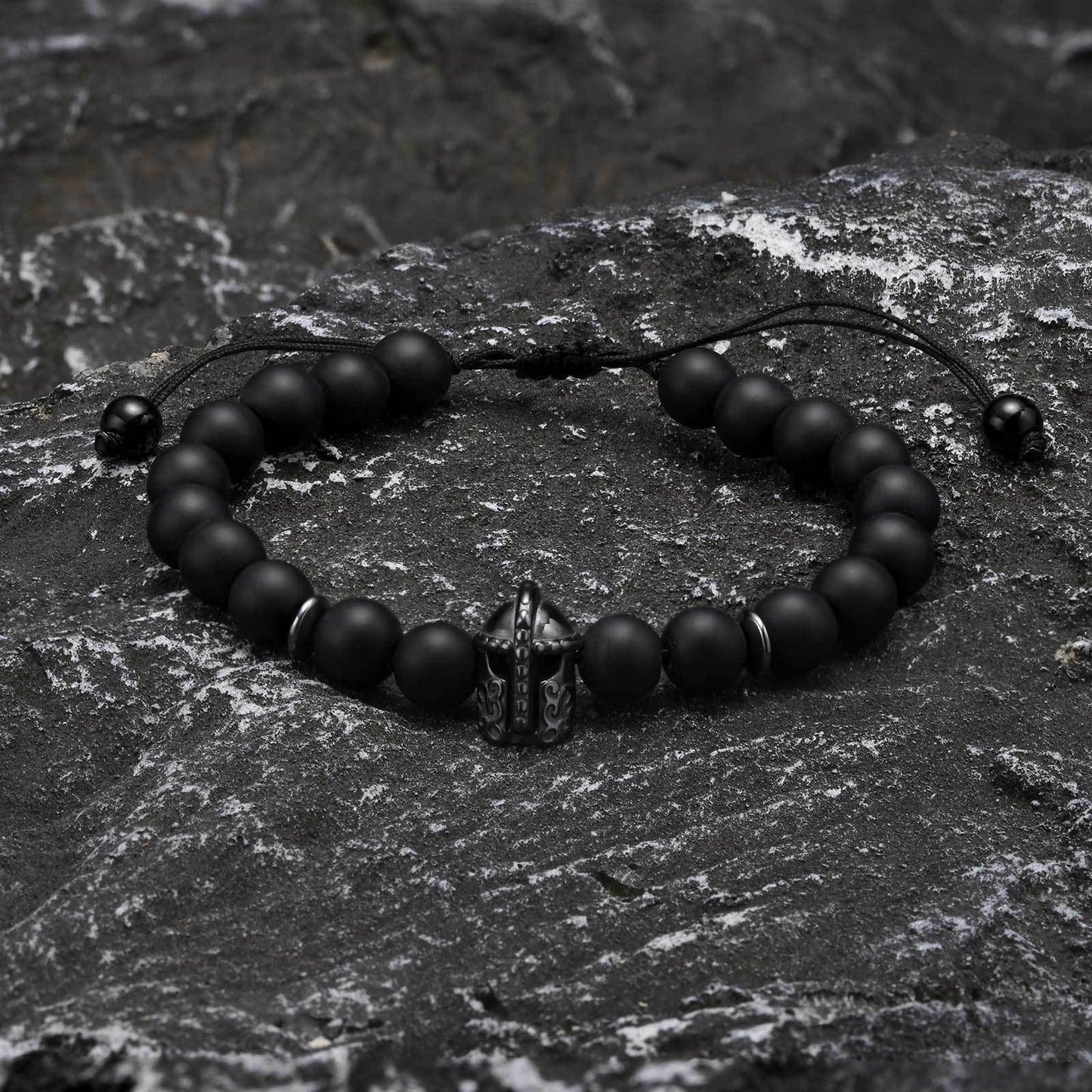 Bracelets Jewelry Bracelet Black Gallstone Agate Adjustable