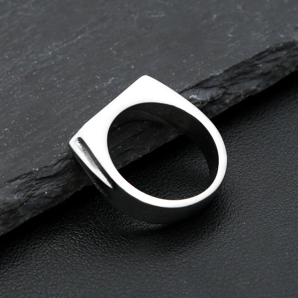 Minimalist Stylish Stainless Steel Ring
