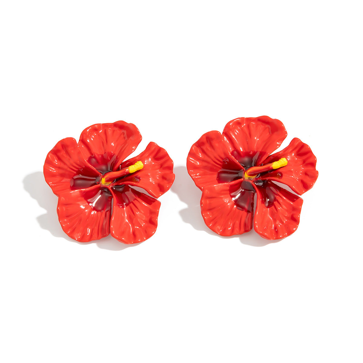 Flower Pendant Earrings Planderful Vienna Verve Personalized Retro Geometric Statement For Women
