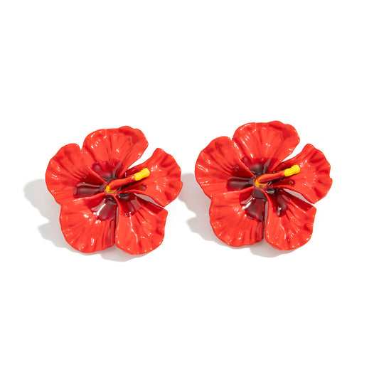 Flower Pendant Earrings Planderful Vienna Verve Personalized Retro Geometric Statement For Women