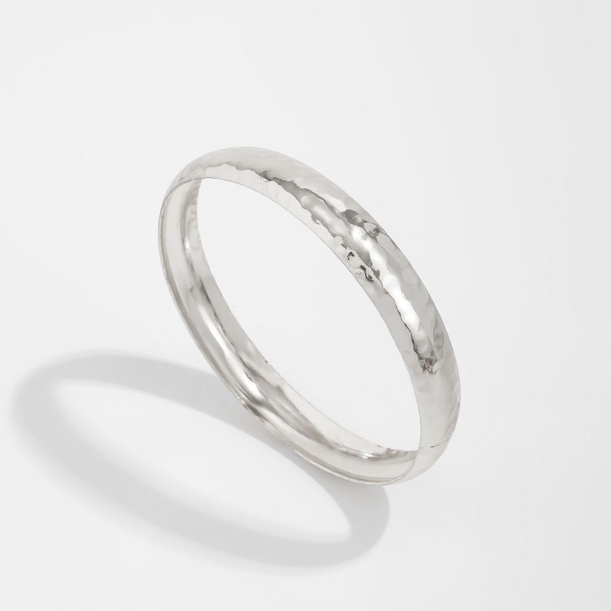 Planderful Crushed Ice Pattern Bracelet For Women Elegant Geometric Minimalist Statement Jewelry