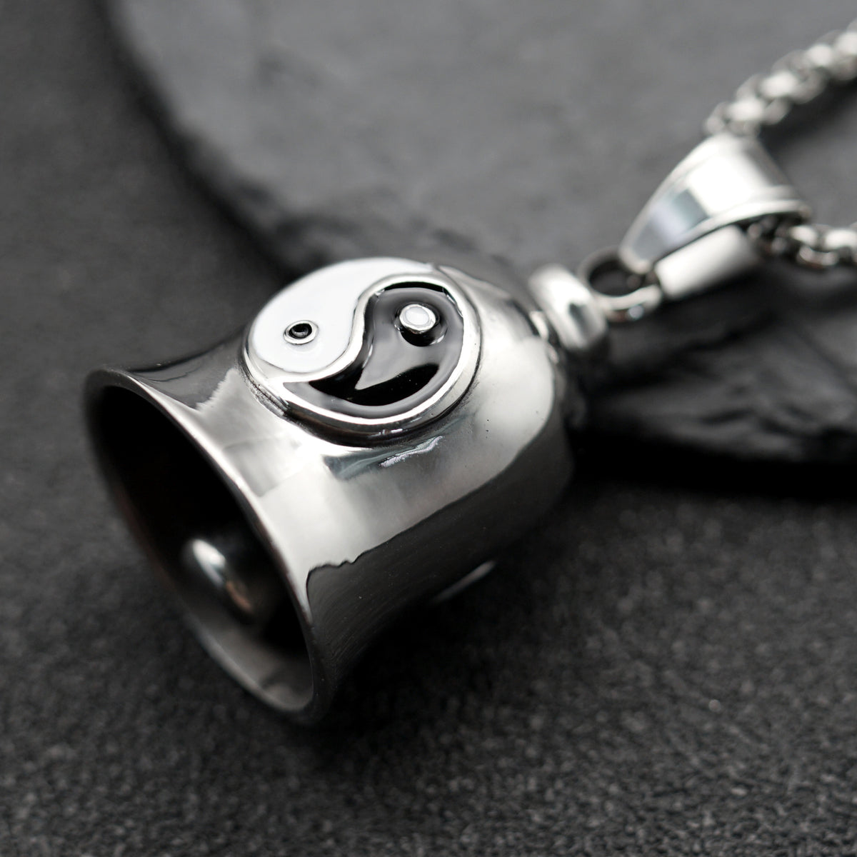 Punk Retro Stainless Steel Pendant Necklace