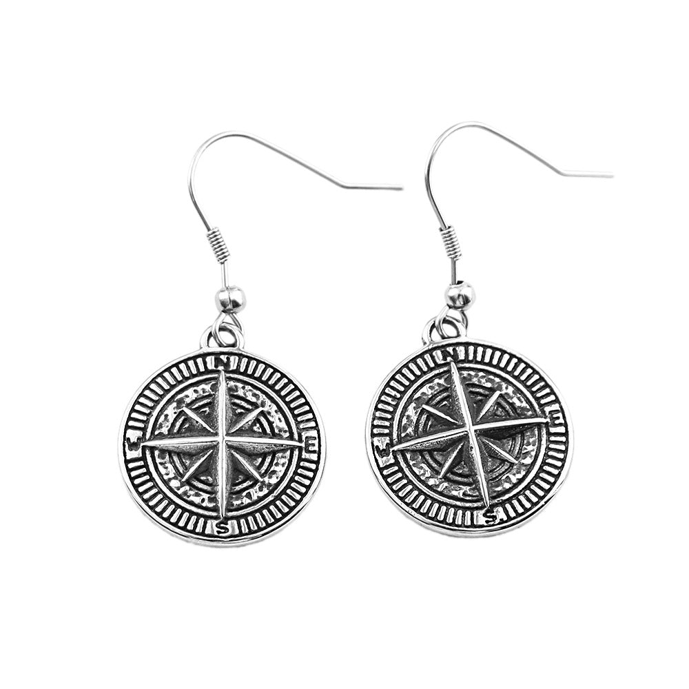 Amazon's New Men's Fashion Titanium Steel Viking Earrings