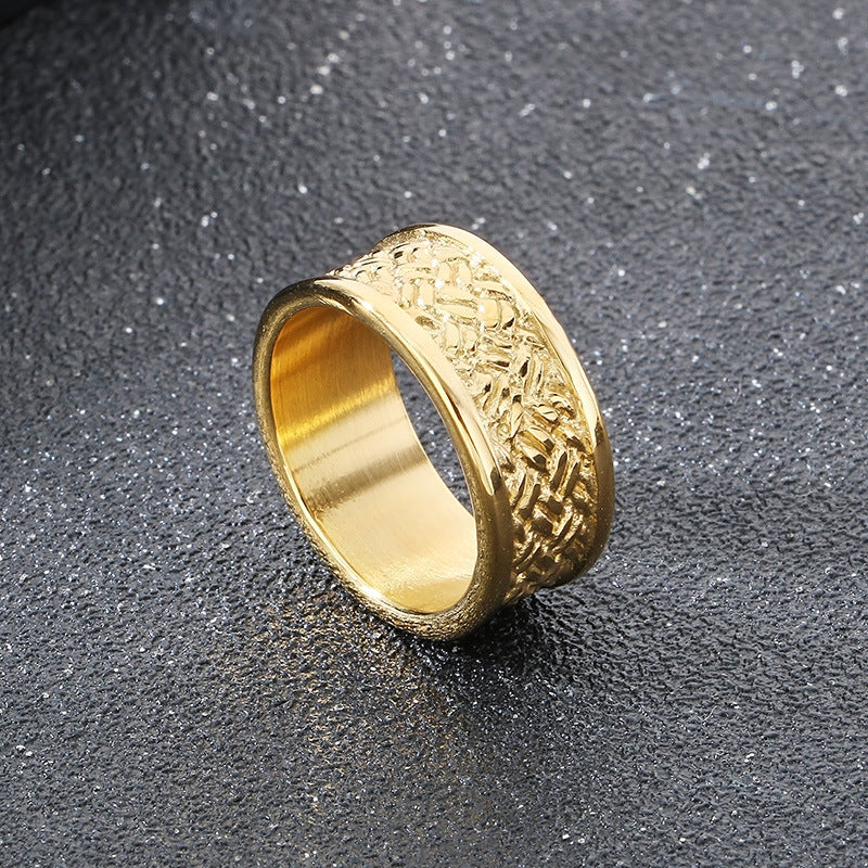 Planderful Mens Stainless Steel Personalized Ring For Men