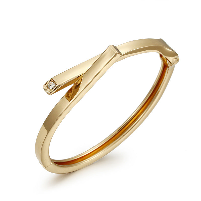 Golden Elegance Bracelet - Vienna Verve Collection