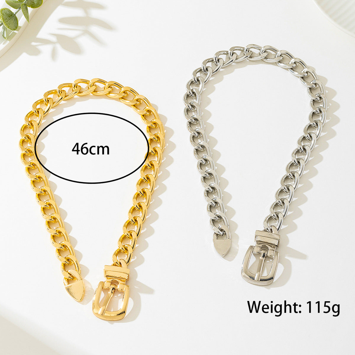 Planderful Vienna Verve Necklace – Unique Hip-Hop Metal Design