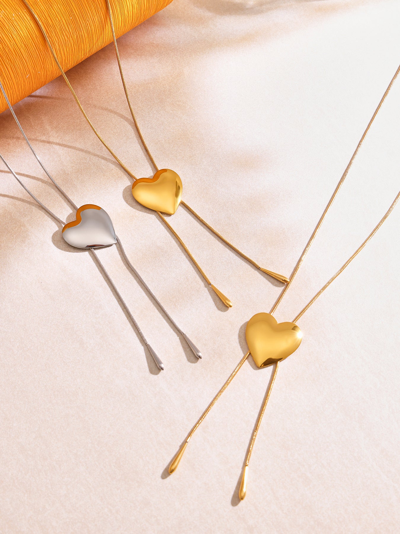 Planderful 18K Gold Plated Snake Chain Necklace Unisex Trend