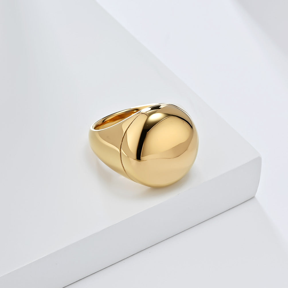 Planderful Titanium Steel Ring For Men, Smooth Surface, Daily Wear, Everyday Genie Collection
