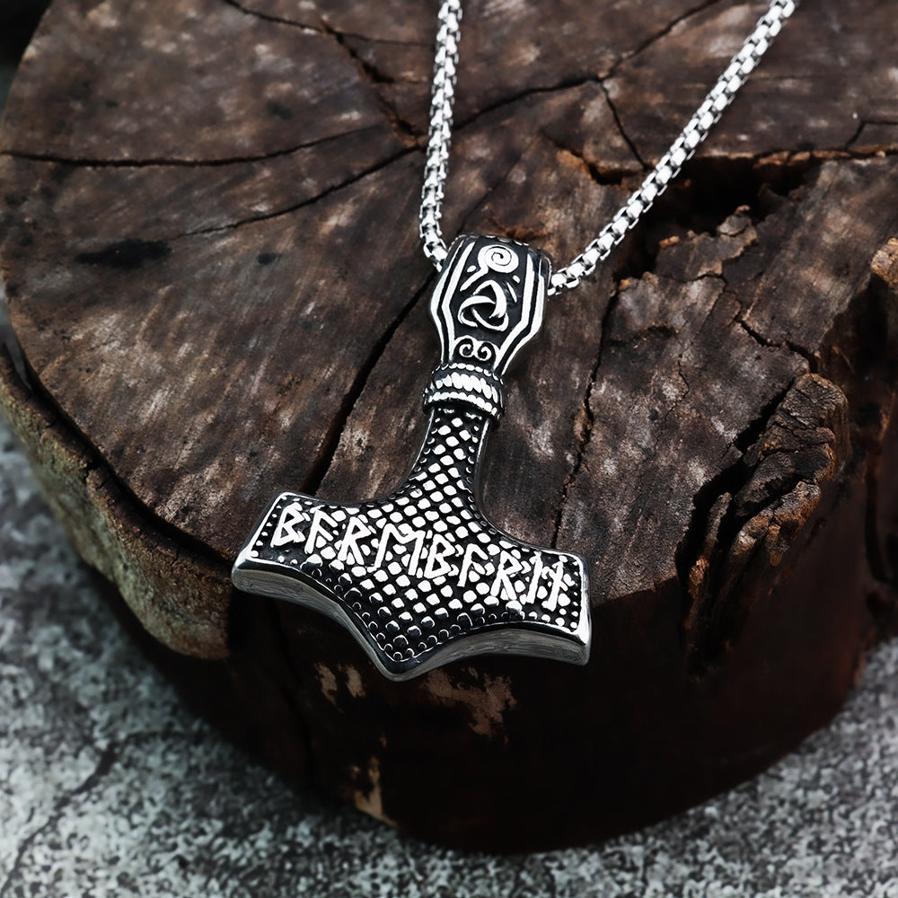 Cross-Border New Nordic Viking Pendant Quake Jewelry for Men