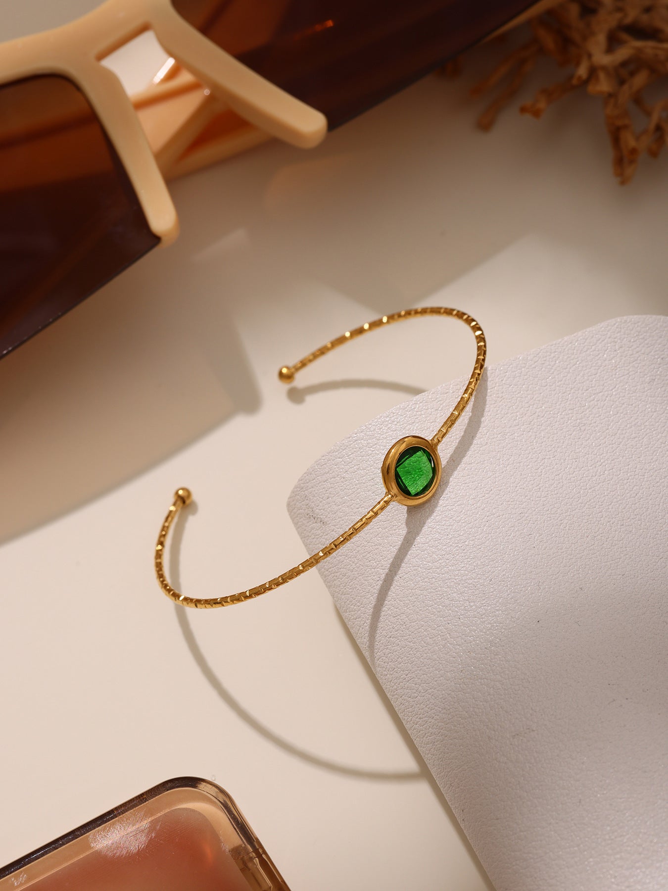 Planderful Round Cut Czech Glass Bracelet Fine Luxury Women