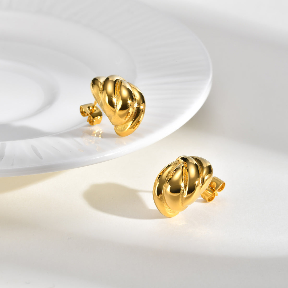 Modern Stainless Steel Earrings