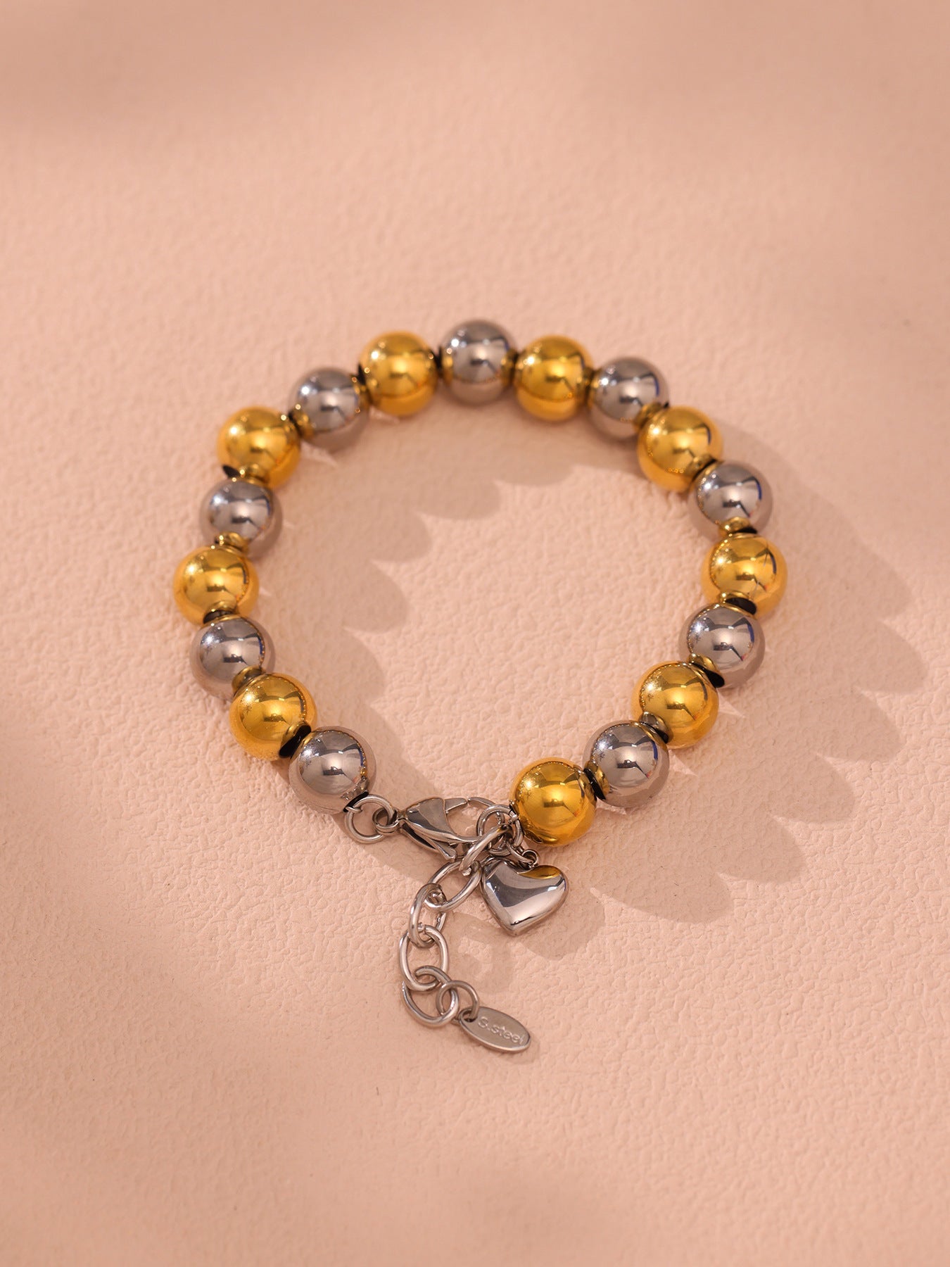 Planderful Handmade Beaded Bracelet Stainless Everyday Wear