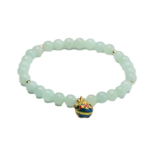 Jadeite Round Bead Style 4 Bracelet