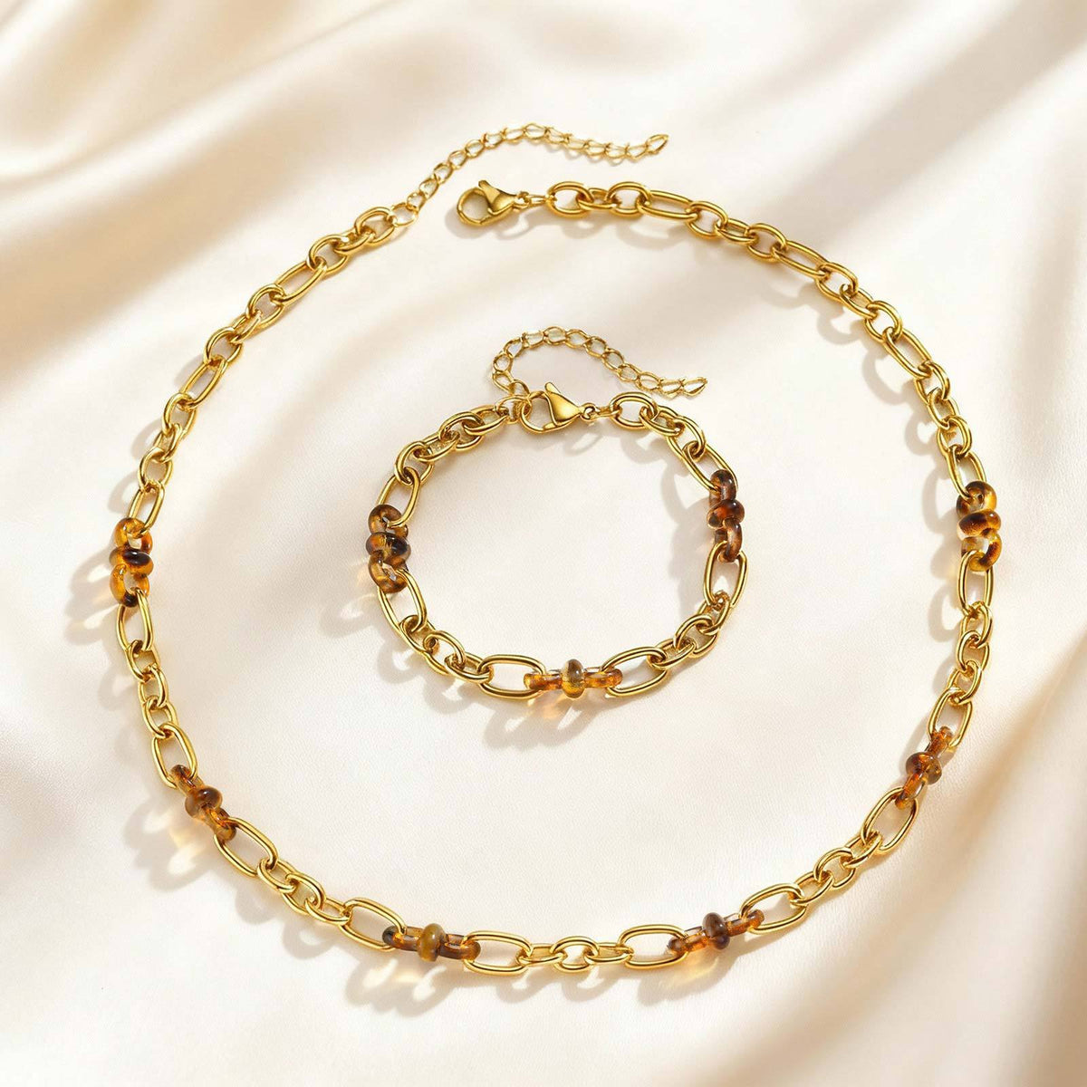And Fashionable Simple Multi- Stainless Steel Bracelet