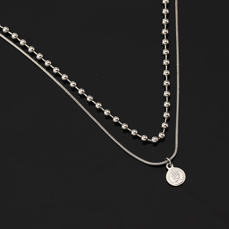 Double-Layer Designer-Style Necklace