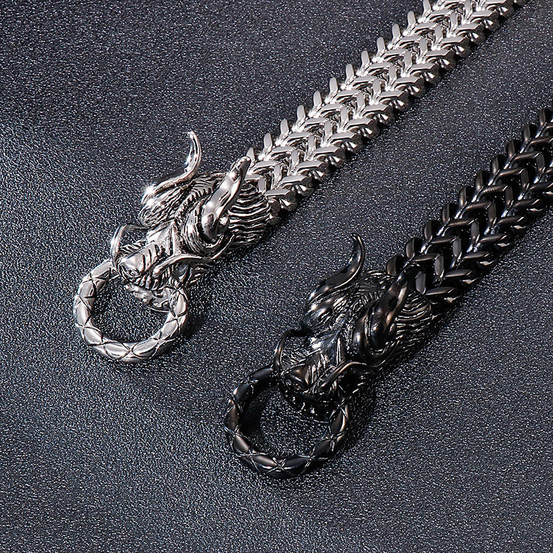 Keel Chain Men's Dragon Bracelet – Men's Dragon Head Bracelet