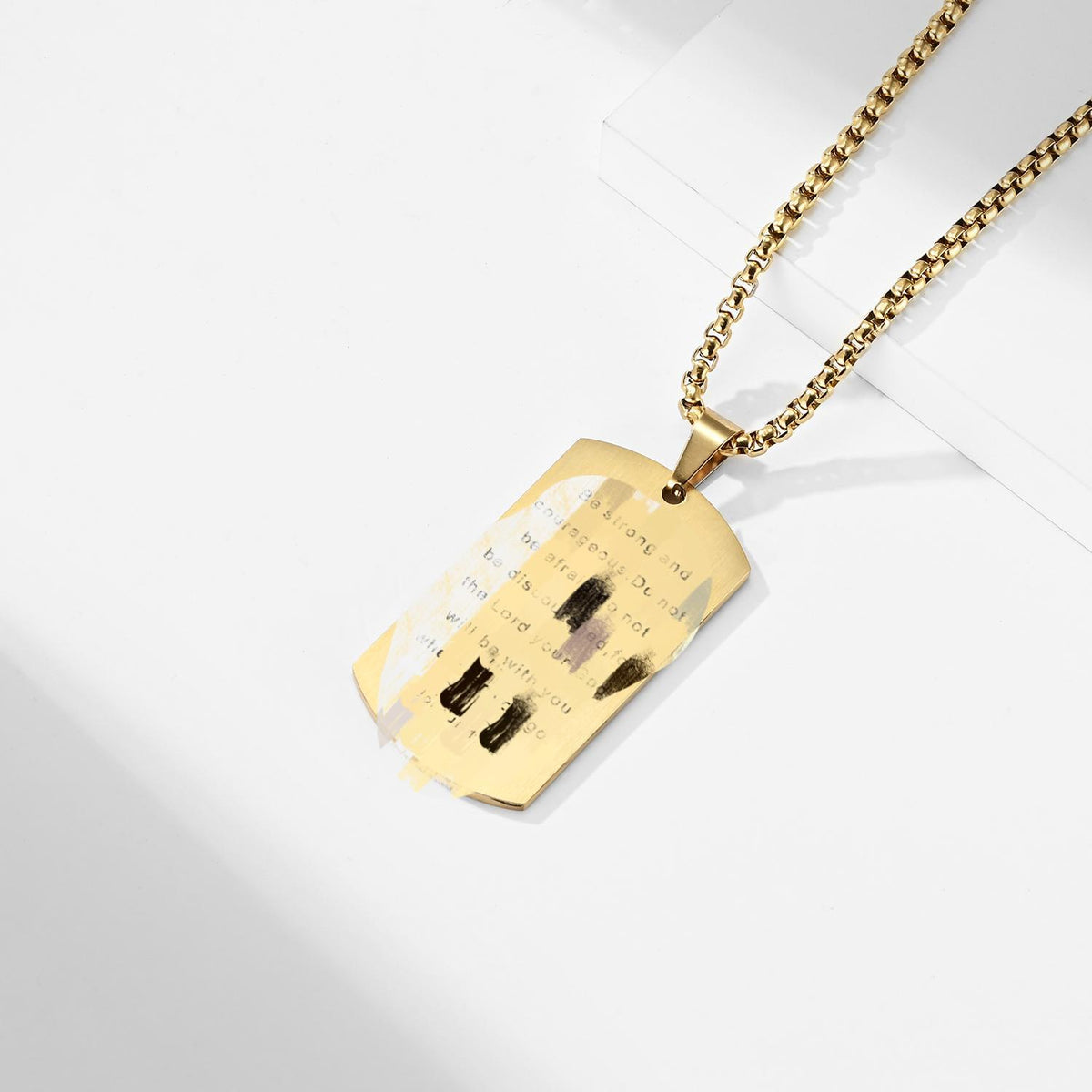 Minimalist Cross Stainless Steel Pendant Necklace