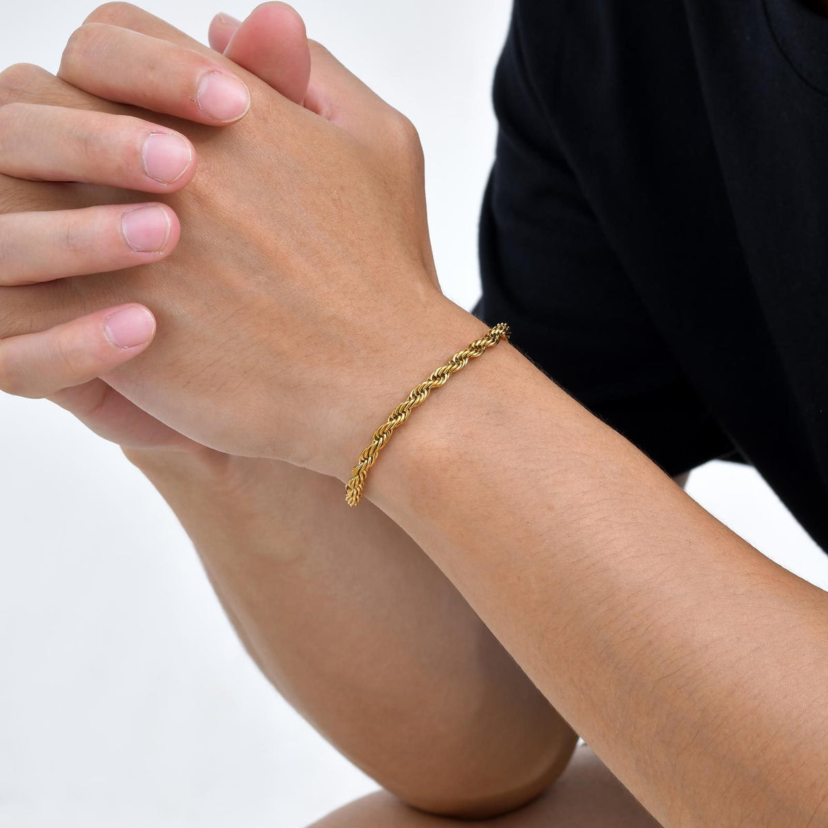 Braided Stainless Steel Bracelet