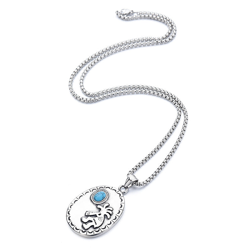Steel Necklace – Statement Hip-Hop Pendant