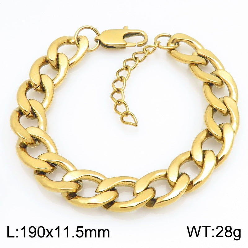 Minimalist Figaro Chain Stainless Steel Bracelet – Unisex Nk Chain Adjustable Handmade
