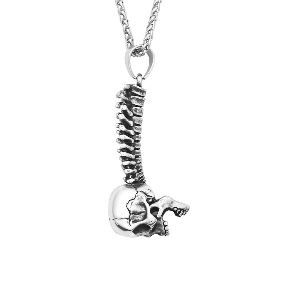Punk Skull Stainless Steel Men's Ring