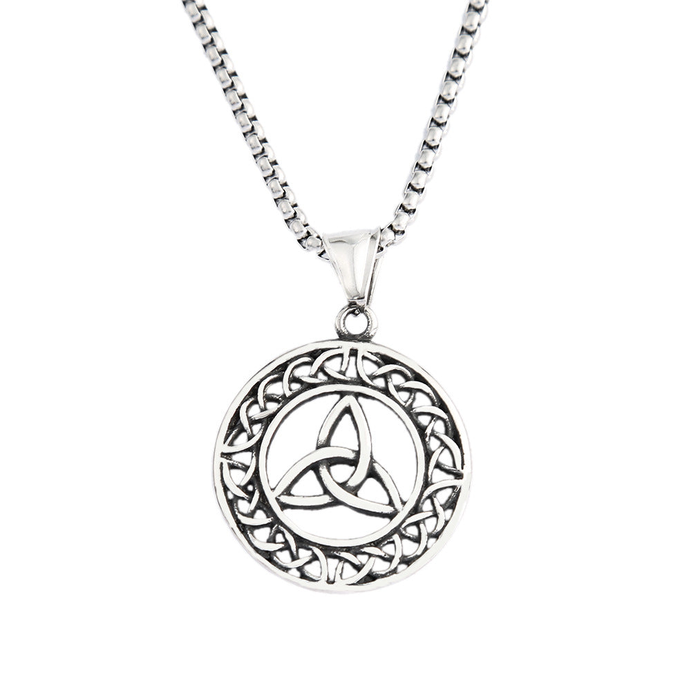 Viking 316 Stainless Steel Pendant Necklace for Men
