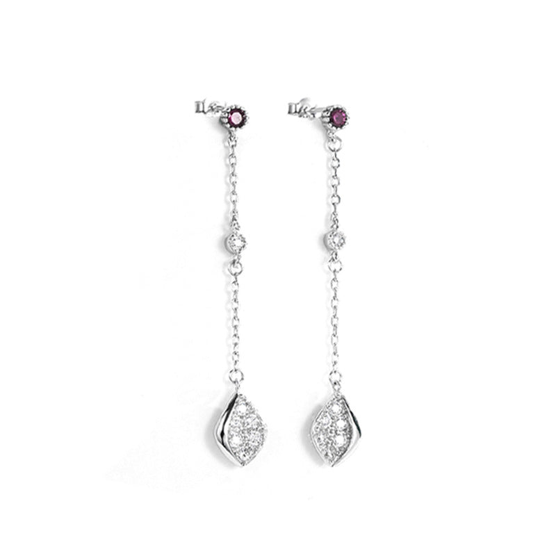 Korean Stud 925 Sterling Silver Earrings