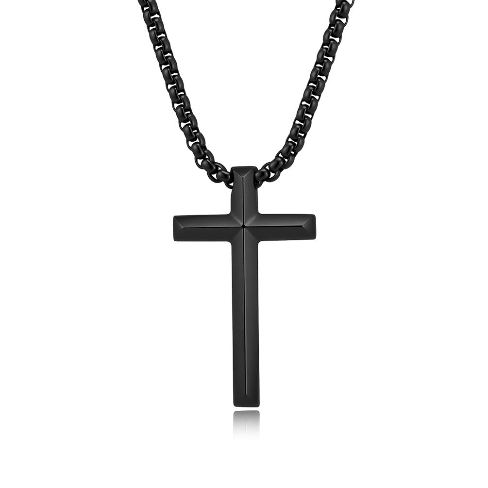 Vintage Cross Pendant Necklace