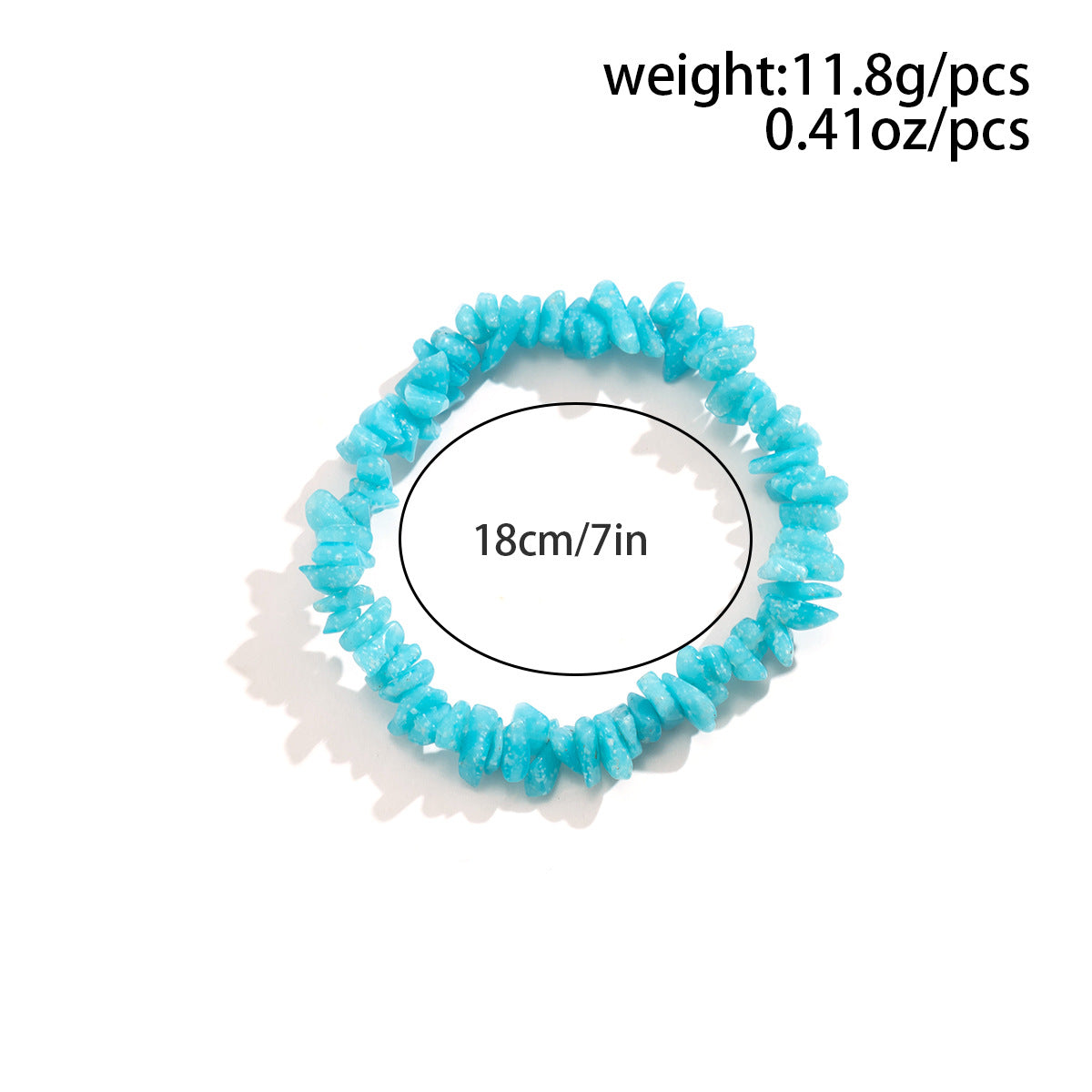 Planderful Vienna Verve Elastic Geometric Bracelet For Women Colorful Statement Jewelry