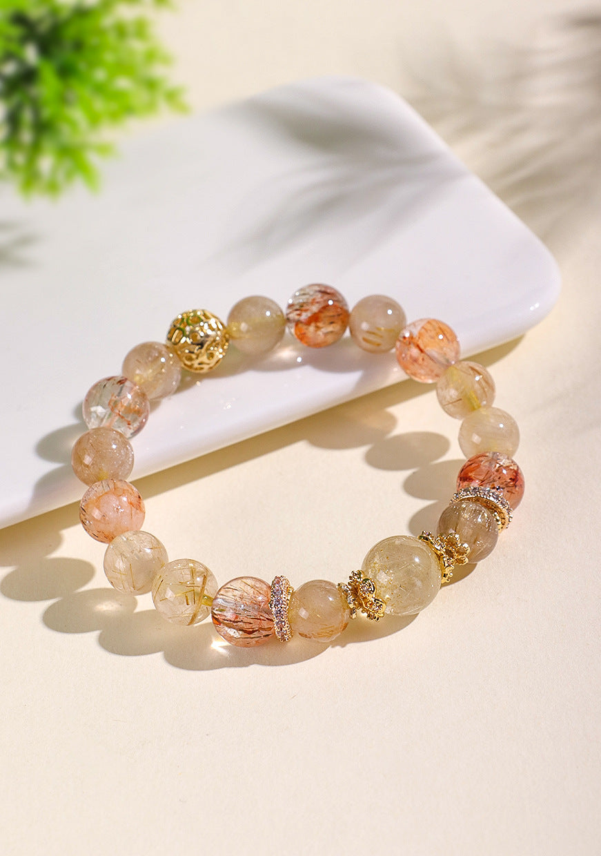 Planderful Fortune's Favor Bracelet – Elegant Crystal Beaded Design