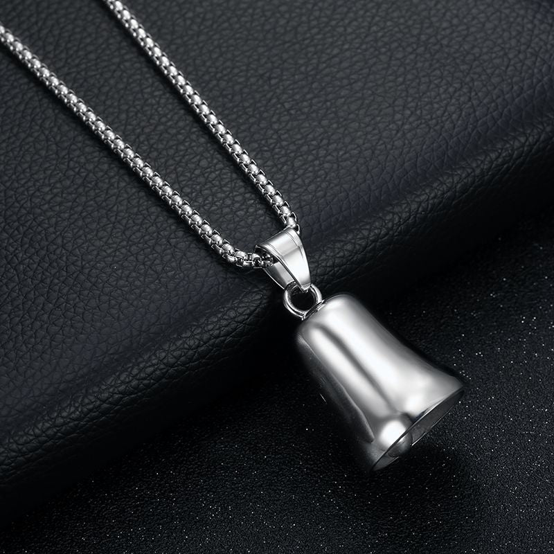 Planderful Everyday Genie Stainless Steel Cross Pendant Necklace For Women Retro Polished Durable