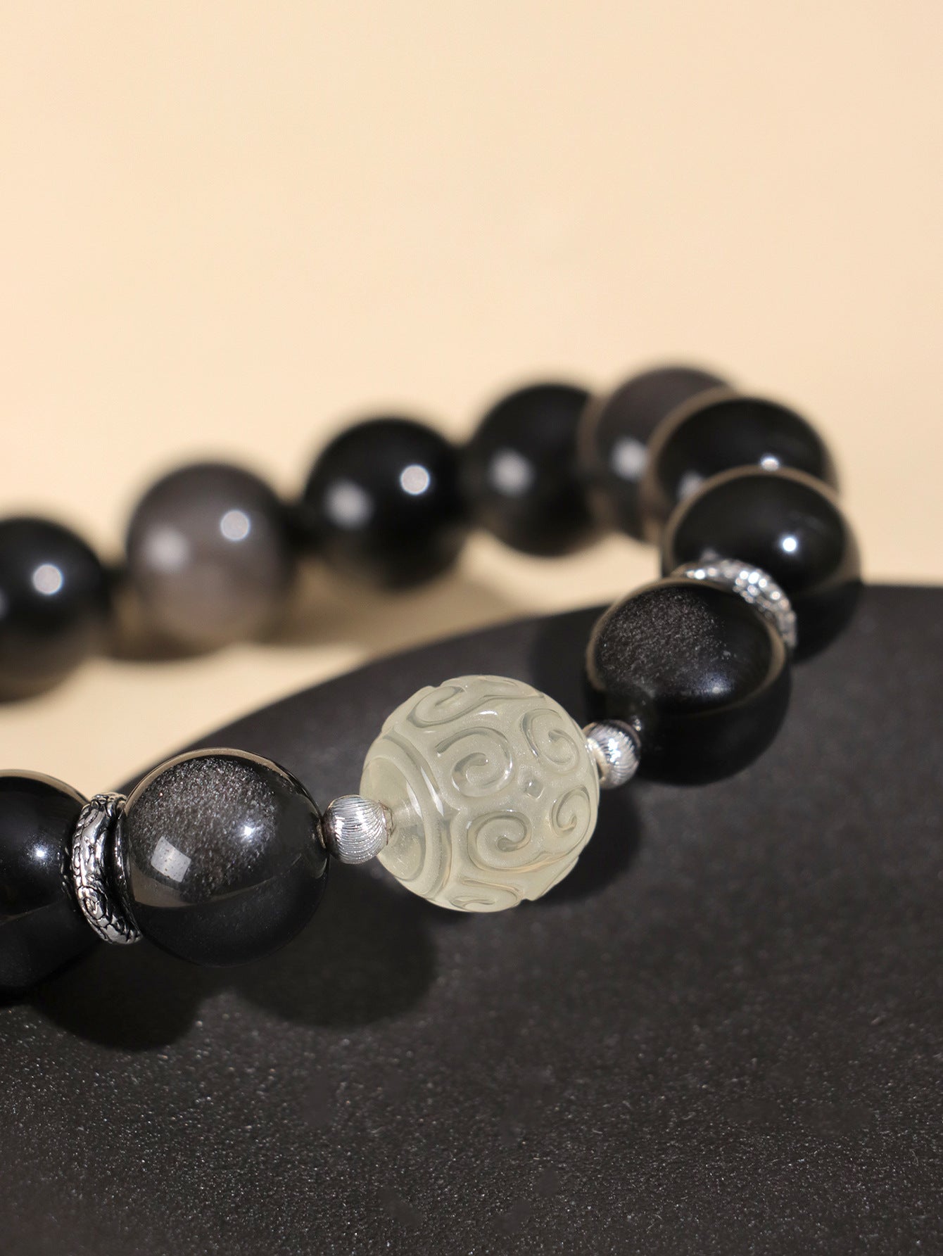 Planderful Fortune's Favor Bracelet – Natural Amethyst Beaded Design