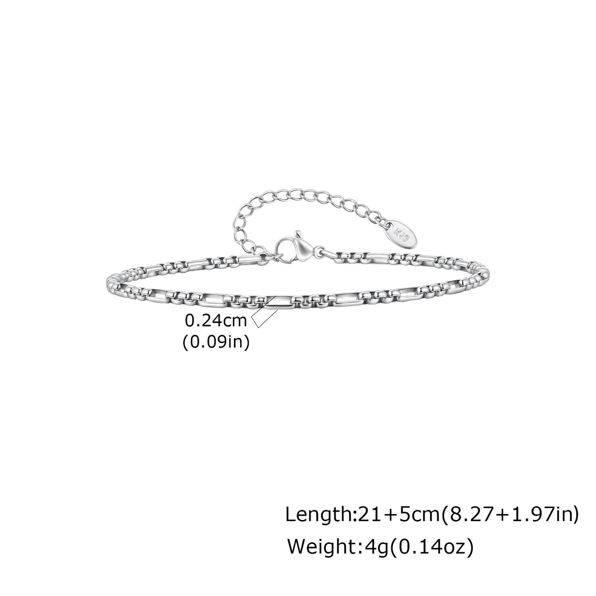 Pearl Minimalist Stainless Steel Anklet