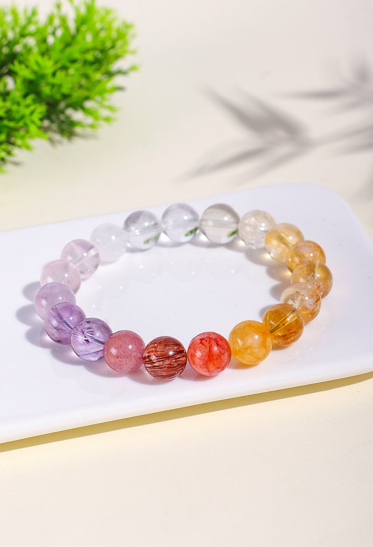 Planderful Fortune's Favor Bracelet – Premium Crystal Beaded Design