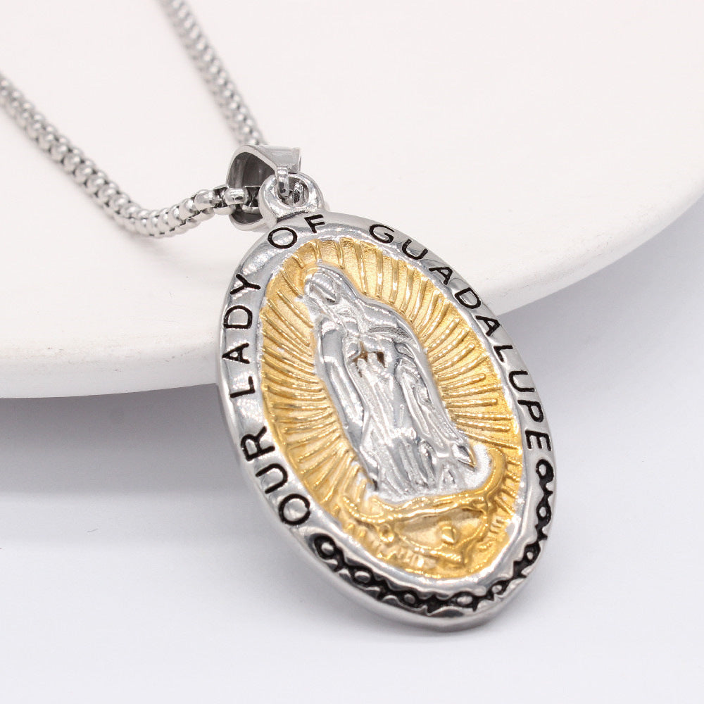 Virgin Titanium Steel Pendant Unisex Protection Statement Jewelry By Planderful For Fashion Conscious Wearers