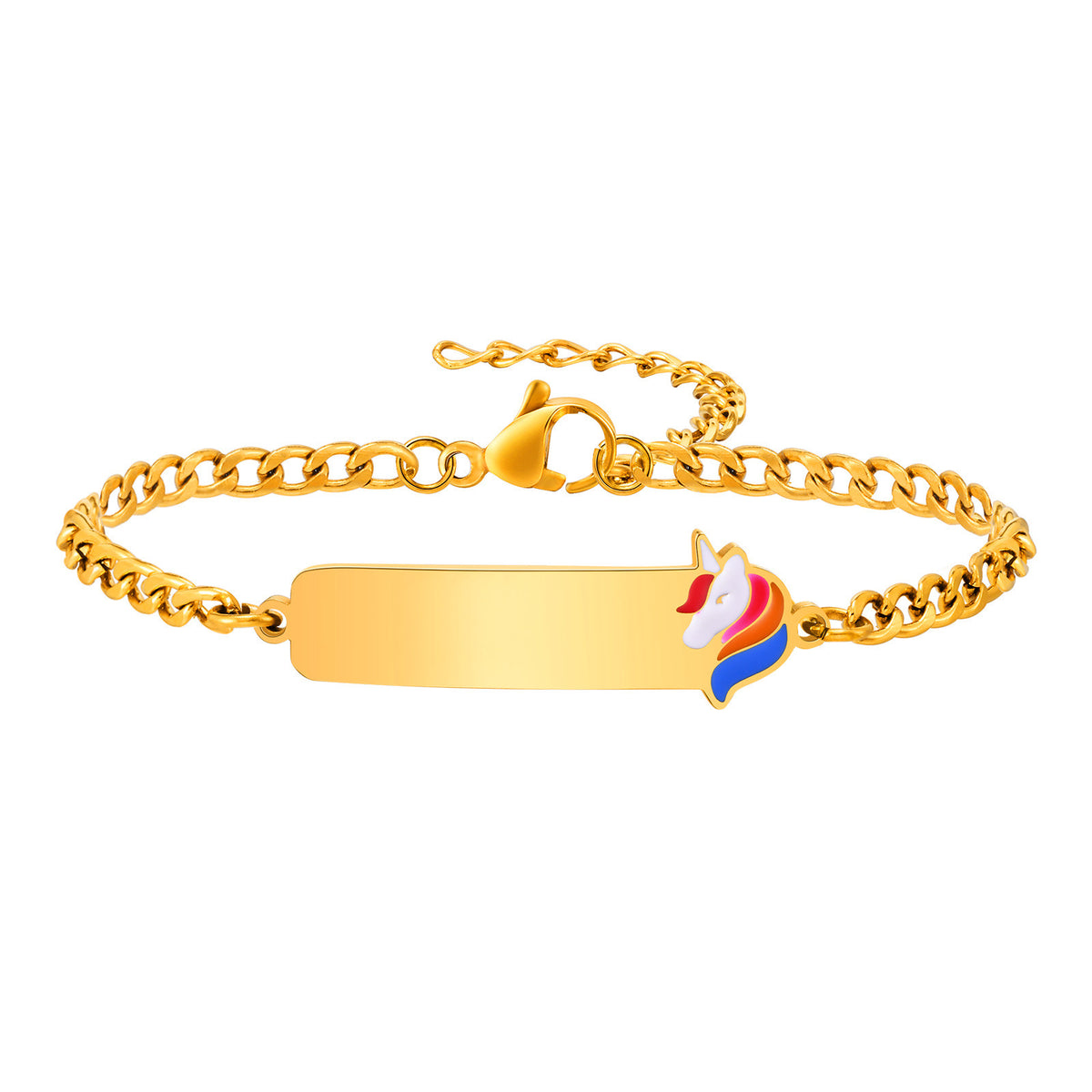 Variety Cute Child Size Stainless Steel Bracelet Unisex