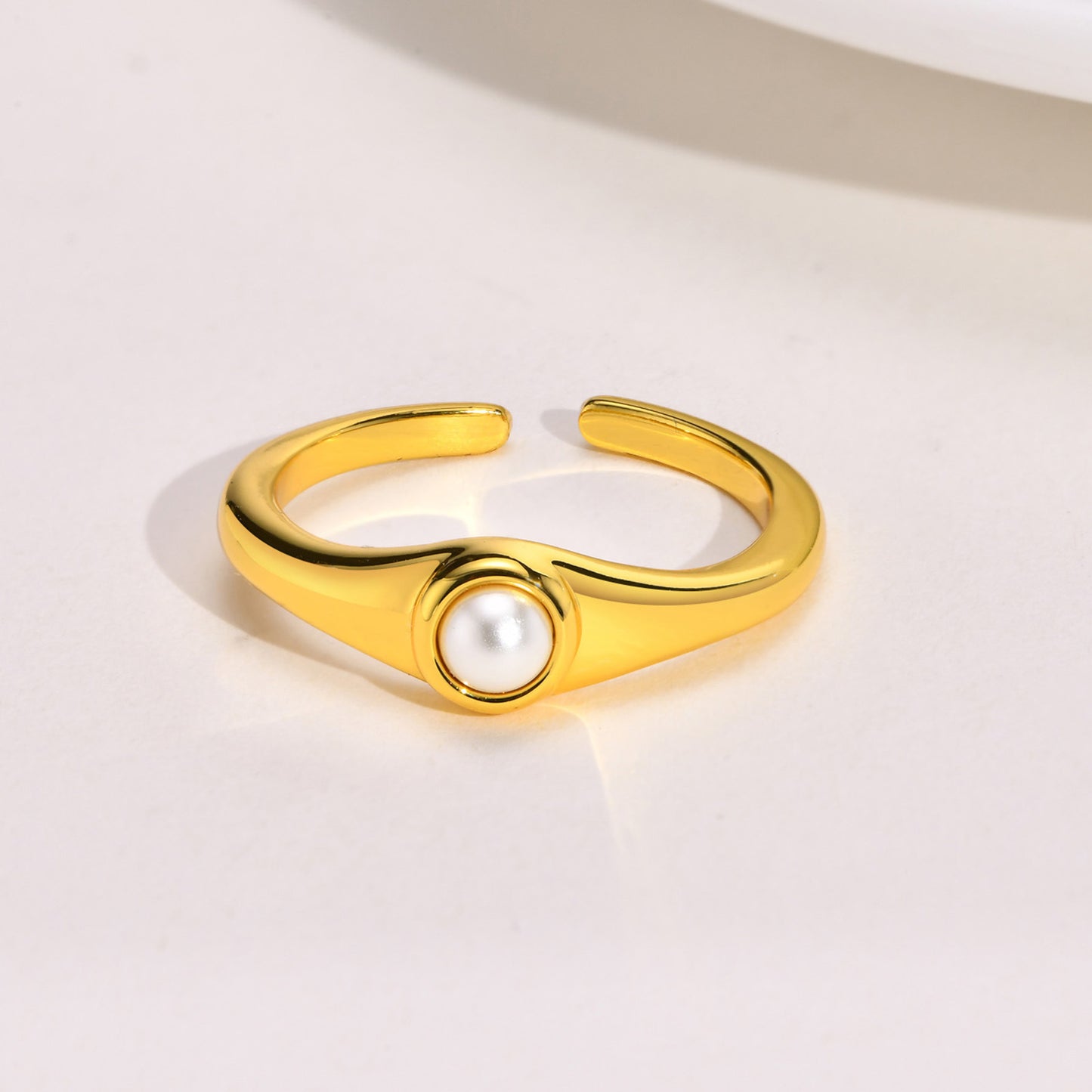 Metal Accessories Copper Open Ring Gold Personalized Fashion