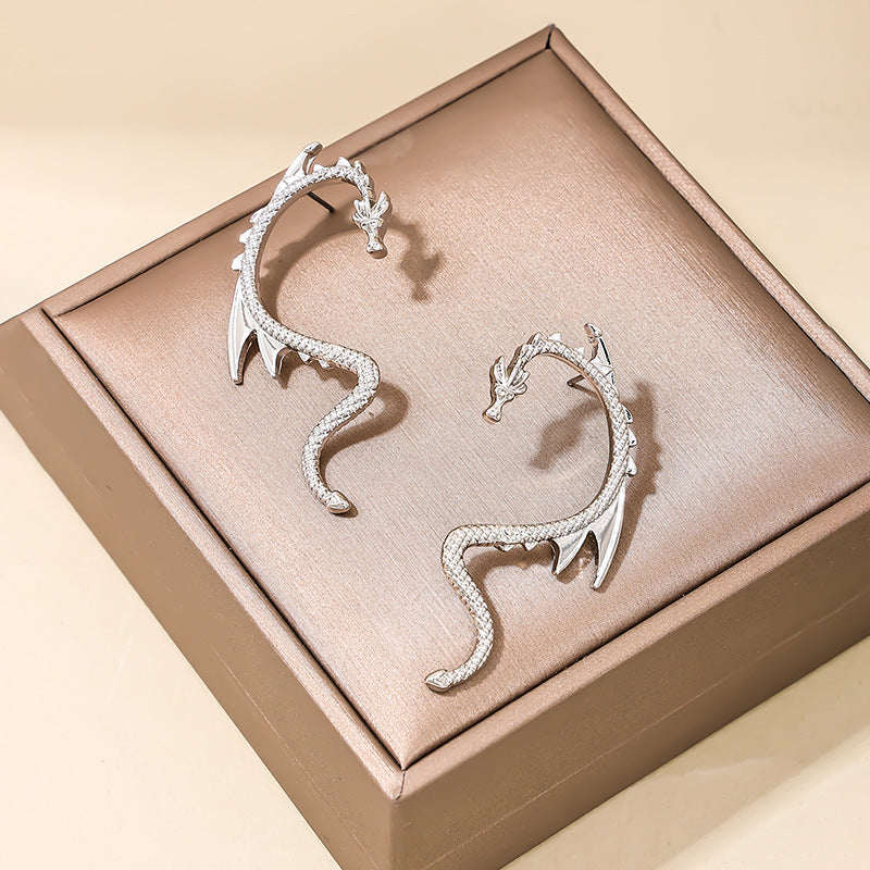 Dragon Sway Retro Earrings - Unique European & American Style Statement Jewelry