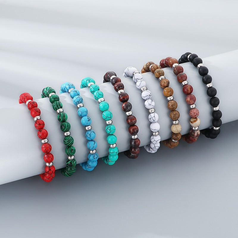 Planderful Collection Tiger Eye Stone Bracelet Men Durable