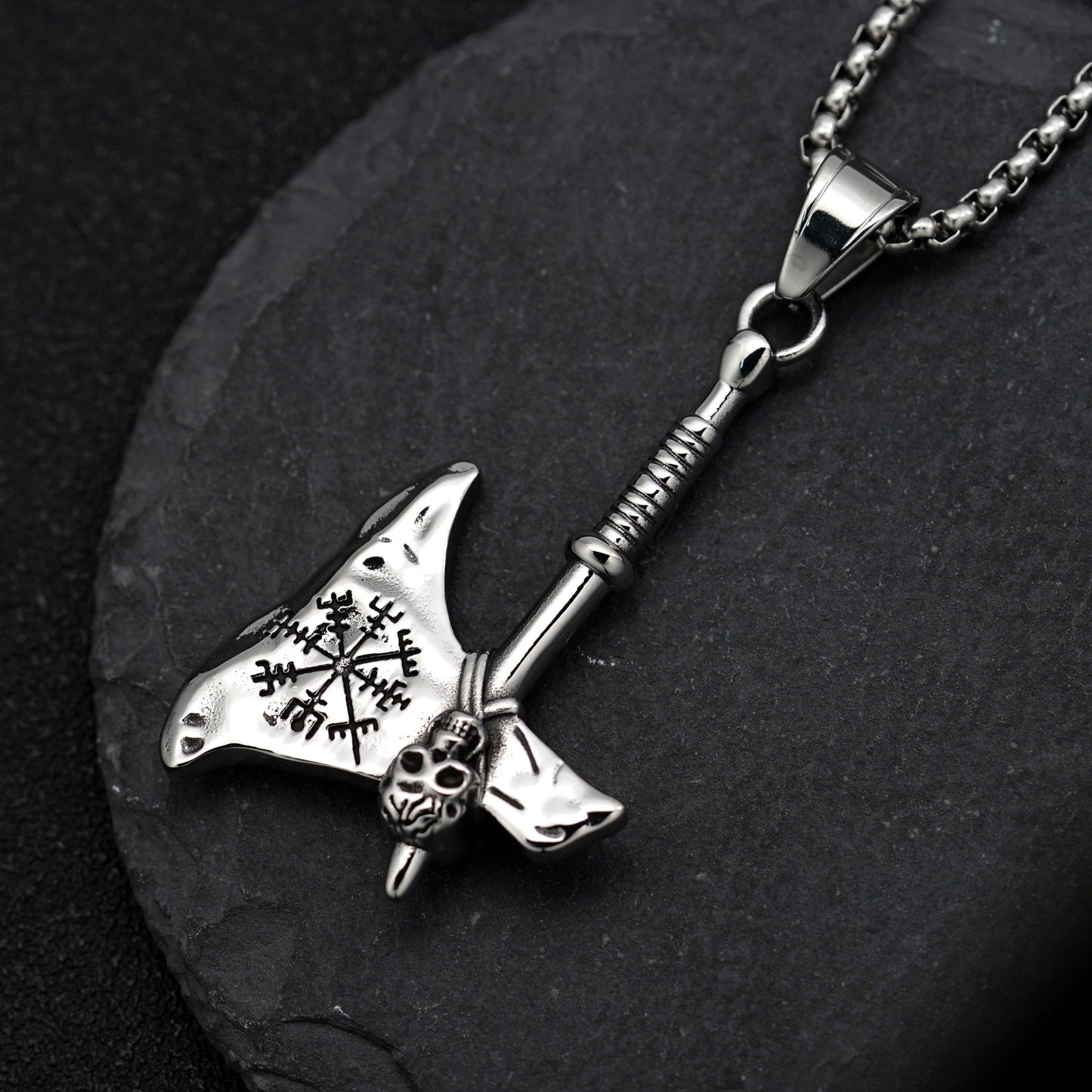 Steel Necklace – Vintage Nordic Viking