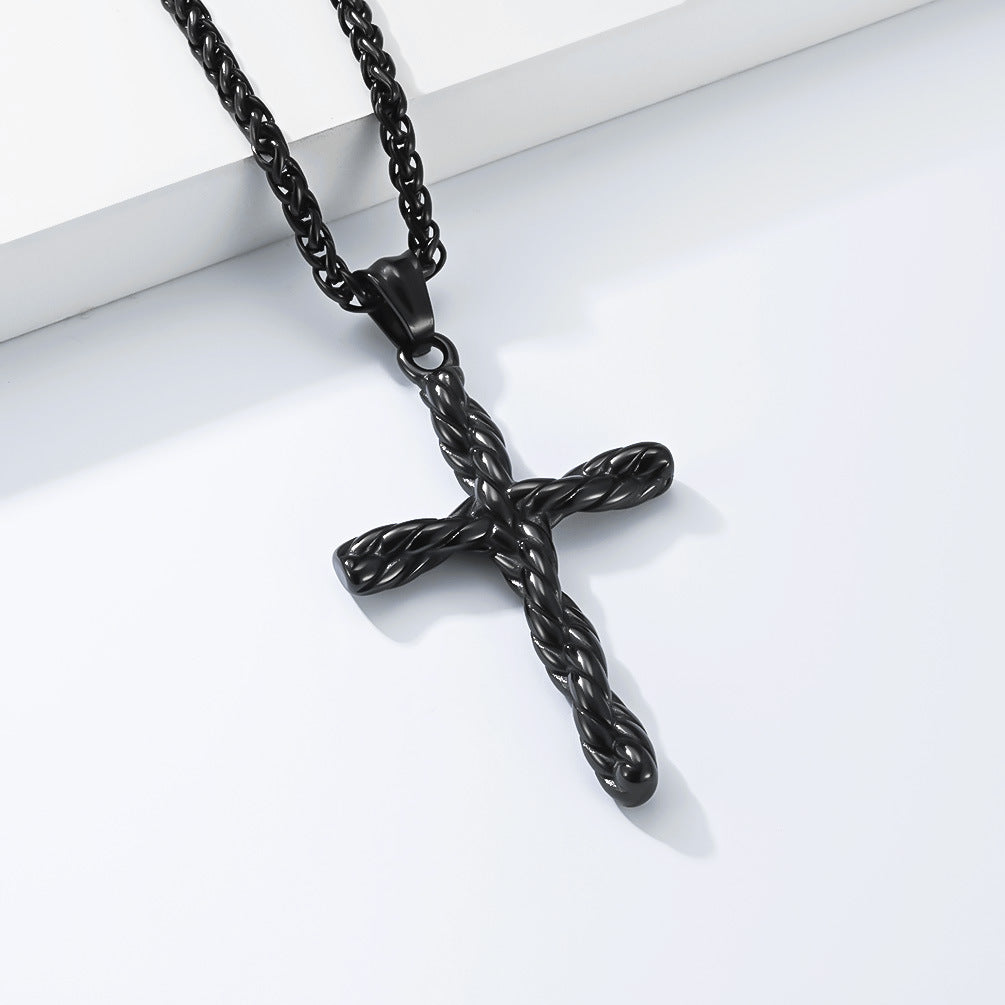 Stainless Steel Cross Necklace