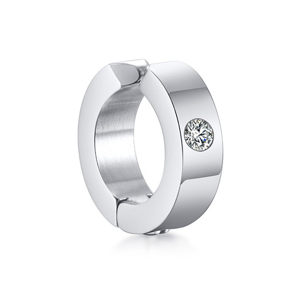Stainless Steel Earrings — Singles or Blue Pair