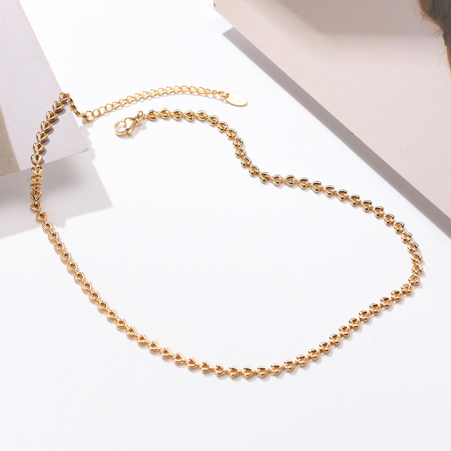 Stainless Steel Bow Ladies W Shape Bracelet & Necklace Set