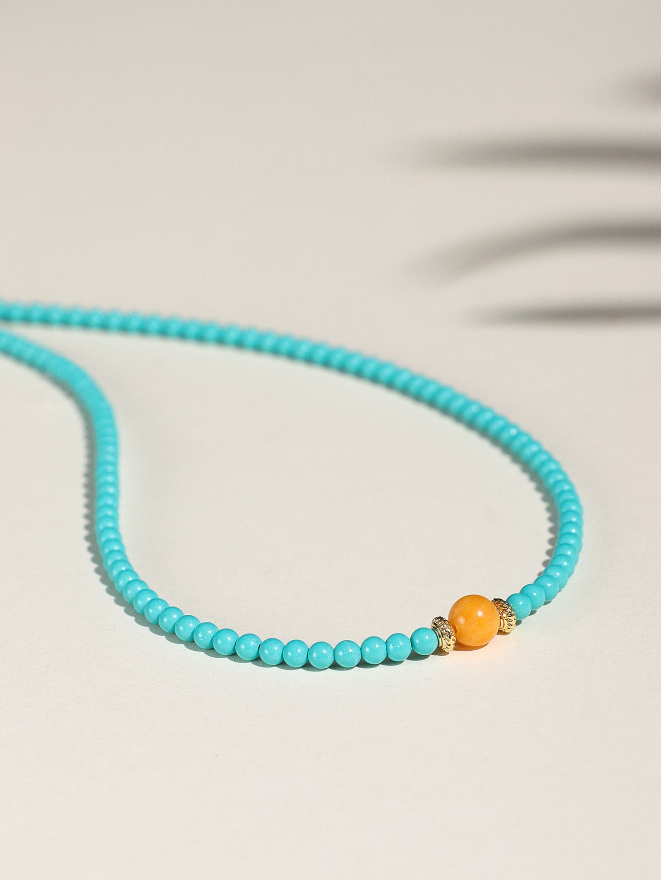 Planderful Fortune's Favor Bracelet – Elegant Chinese-Style Turquoise Beaded Design