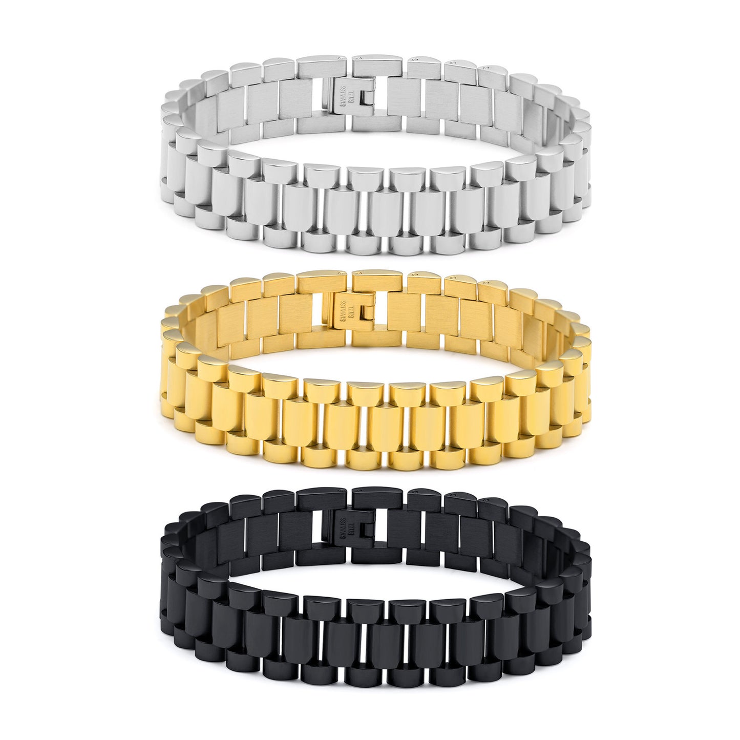 Bracelets Cross-border Accessories Titanium Steel Bracelet Men's Bracelet European and American
